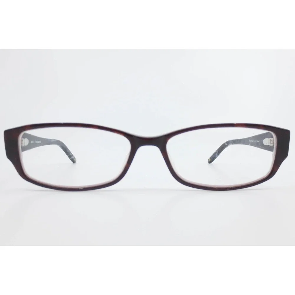 Bulova IRAKI Eyeglasses Tortoise Rose Rectangular Frames 53-15-135 39668